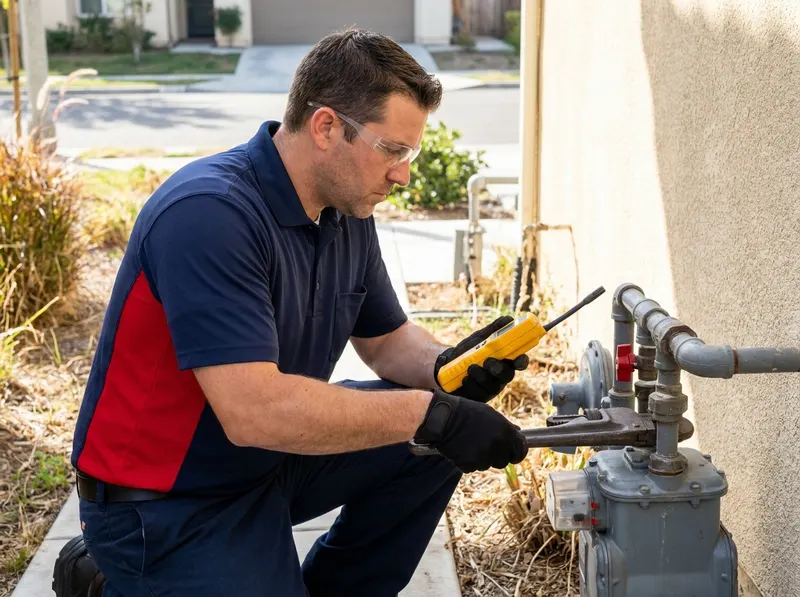 Gas Line Leak Detection and Seismic Shutoff in los angeles, CA
